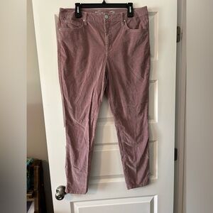 Seven7 Mauve Corduroy Trousers
